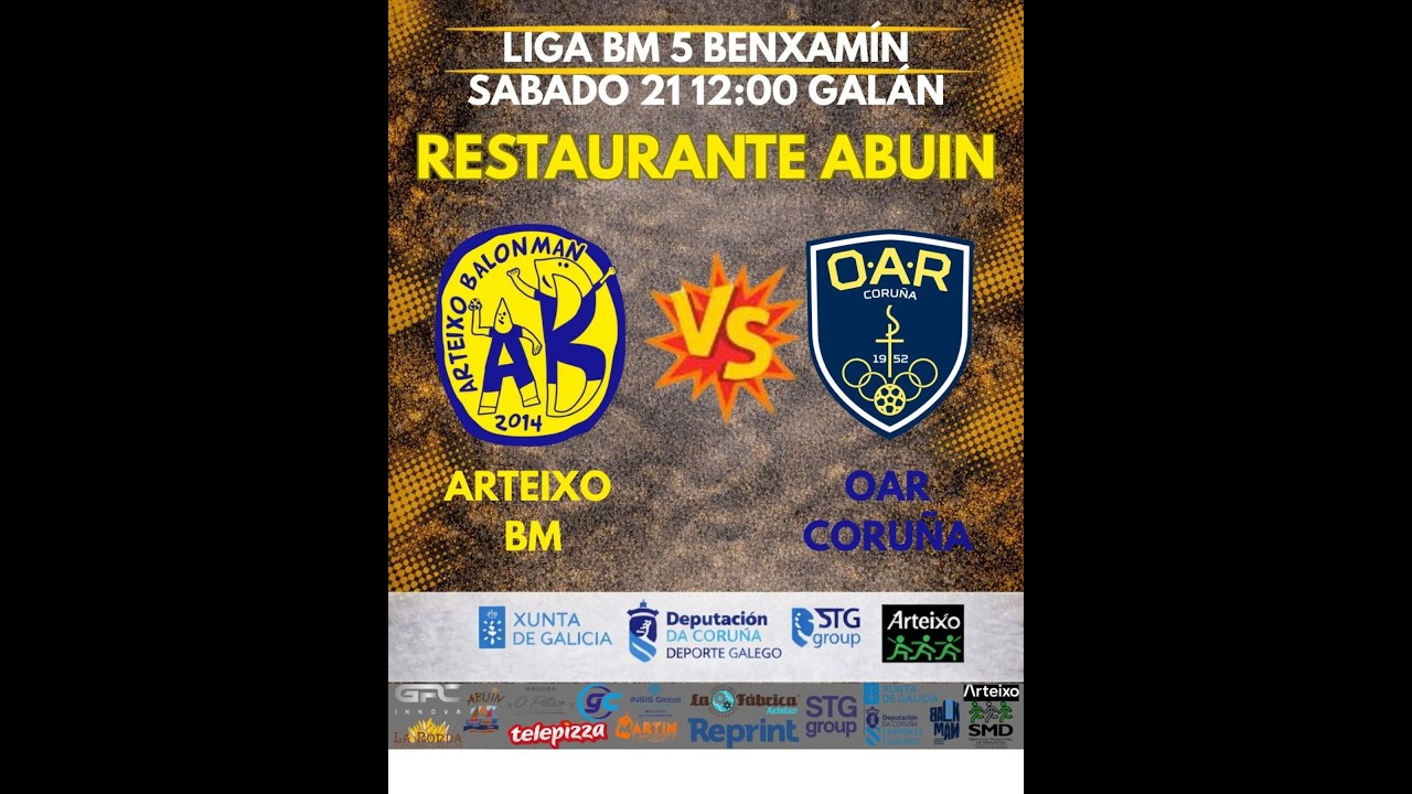 (BX 5) LIGA REGULAR Restaurante Abuin Arteixo 🆚 Oar Coruña 1952 21/02/2026