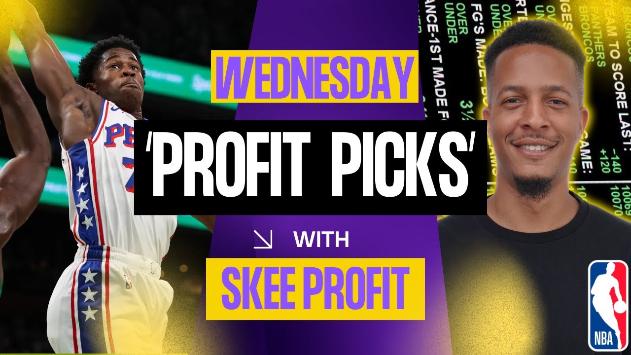 TONIGHT’S NBA GAMES = FREE MONEY? 💸 | Wednesday NBA Predictions & Best Bets | Profit Picks 3/4