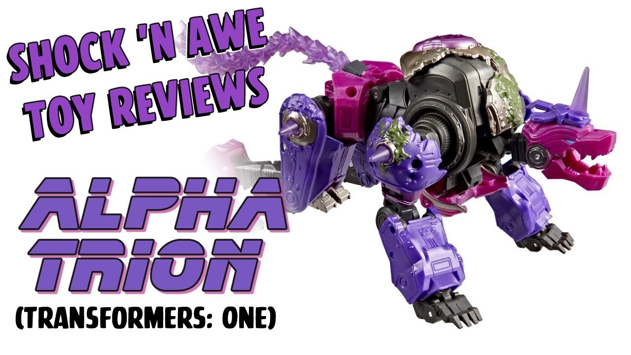 Обзор фигурки Transformers Studio Series Transformers ONE Alpha Trion