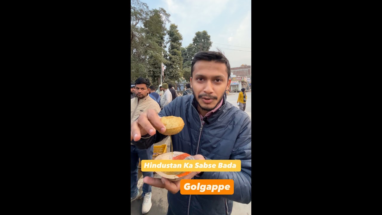 Hindustan Ke Sabse Bade GolGappe | Morena ka Special GolGappe