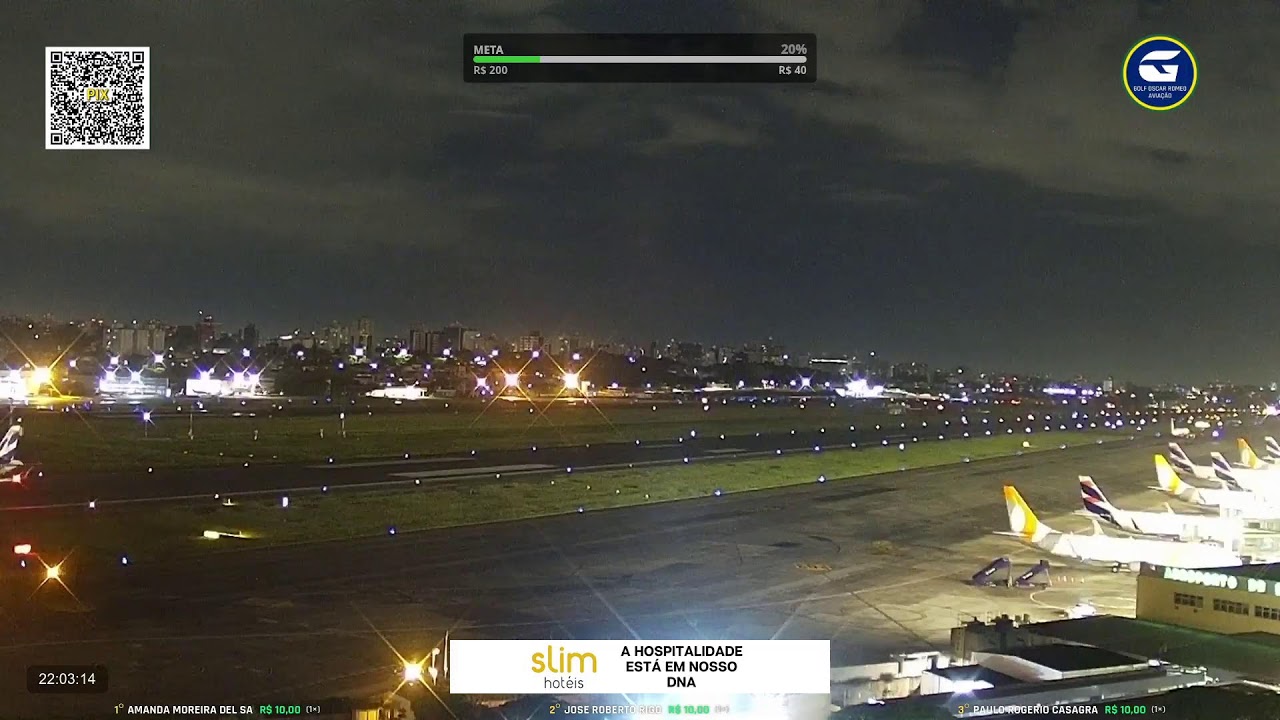 SBSP LIVE #1 - Aeroporto de São Paulo AO VIVO - CGH Airport - 17/02 Manhã