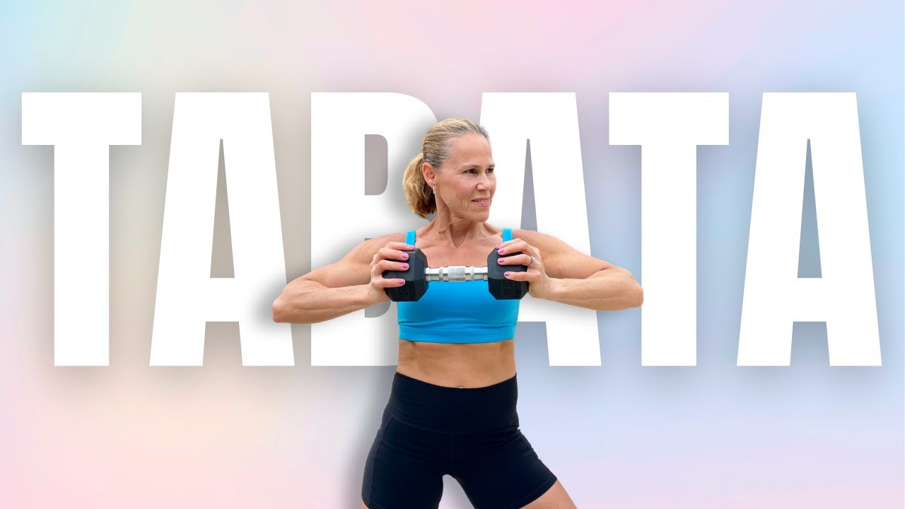 30 MIN Dumbbell TABATA MUSIC Workout | Full Body Compound Strength | Build Muscle & Burn FAT🔥