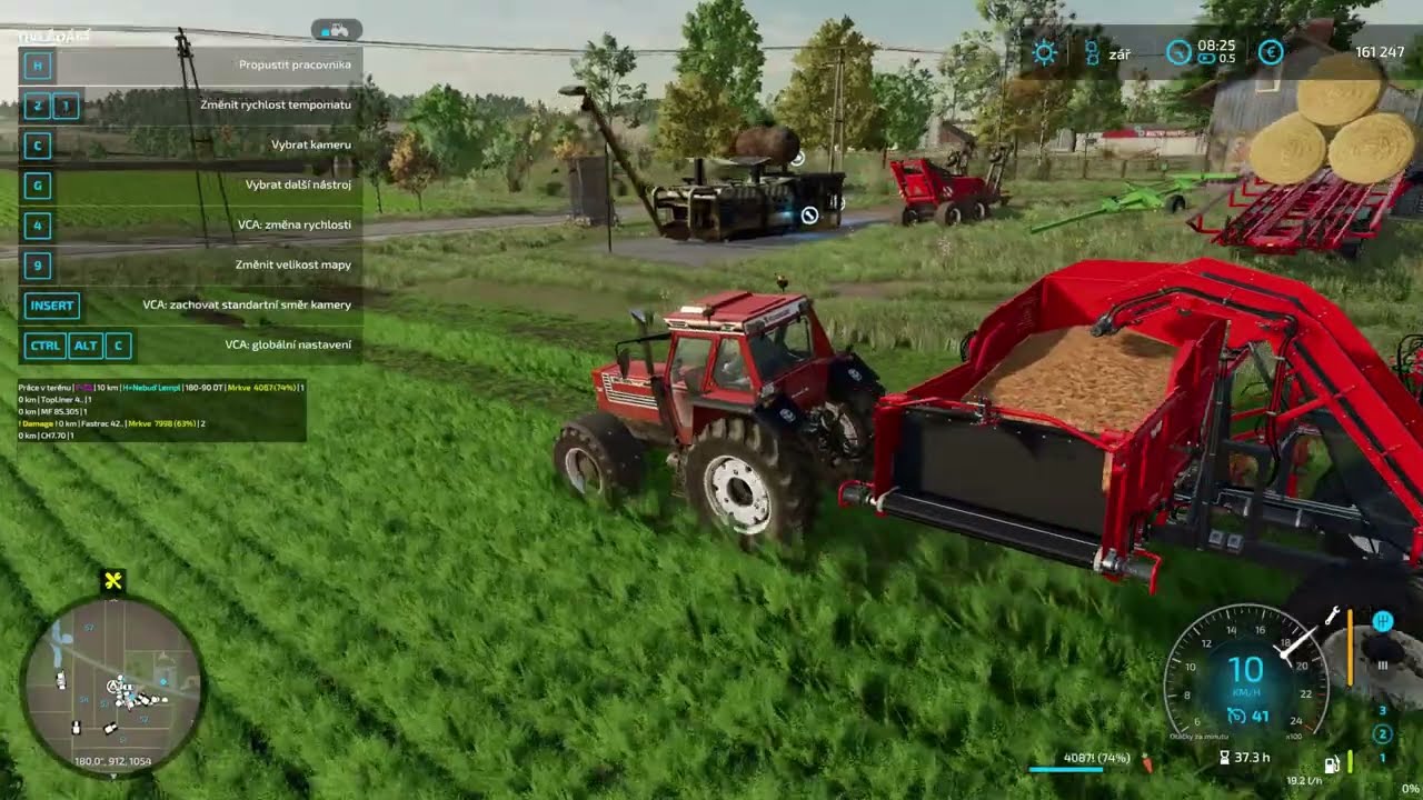Jak sklízet zeleninu FS22 CZ gameplay PREMIUM EDITION Zielonka