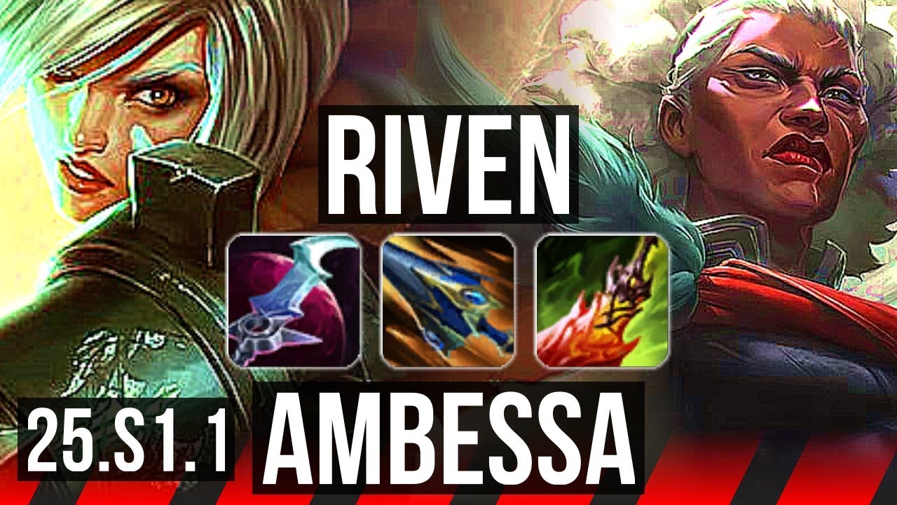 RIVEN vs AMBESSA (TOP) | KR Master | 25.S1.1