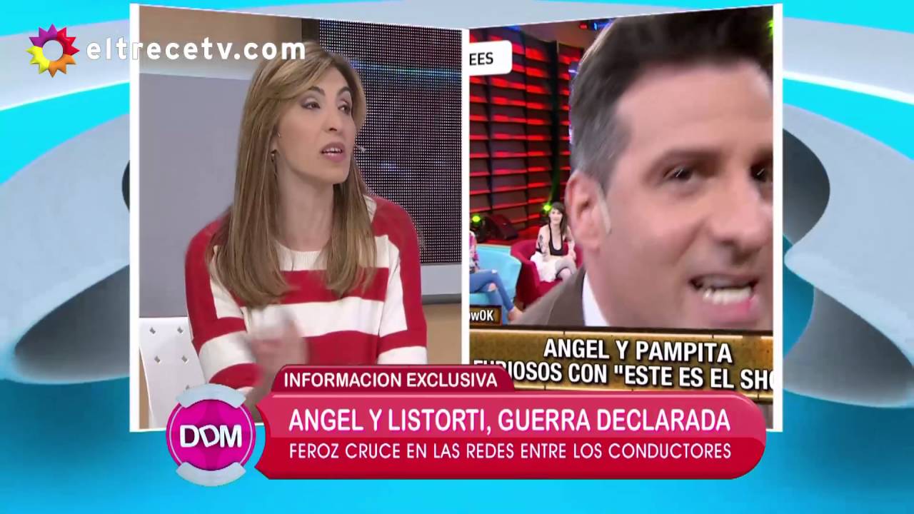 Tremendo cruce entre Ángel De Brito y José María Listorti