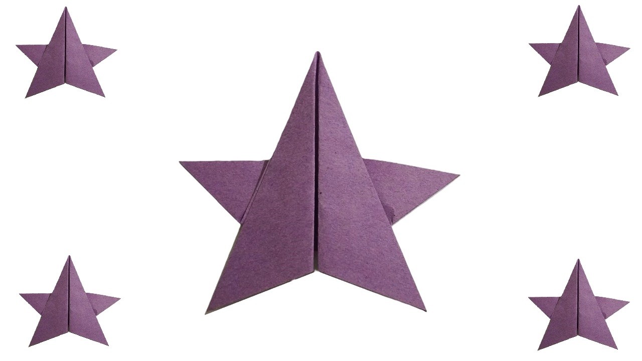 How to make a paper STAR | Easy and Beautiful Origami Tutorial