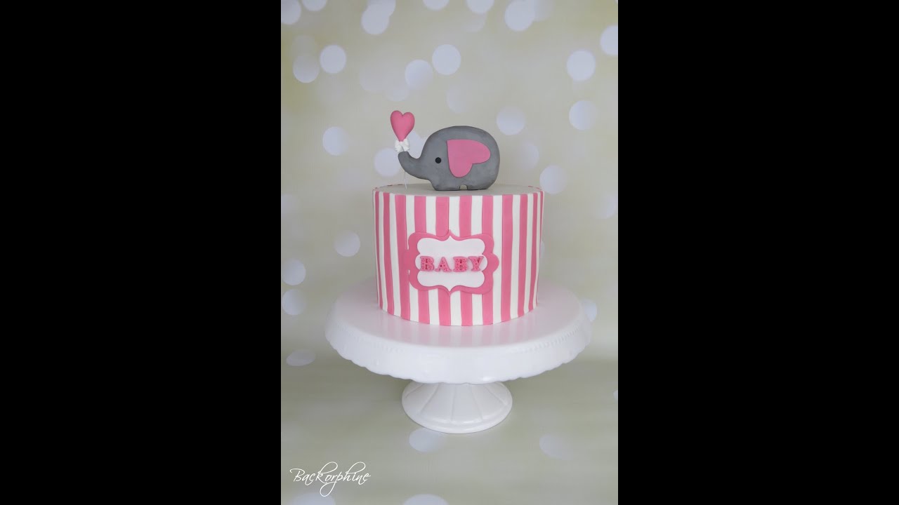 Baby Shower Candy Bar - Elephant CAKE