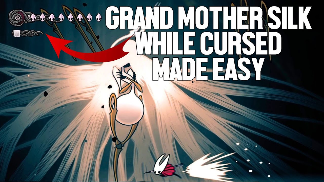 How to EASILY Beat Grand Mother Silk While Cursed in Hollow Knight Silksong