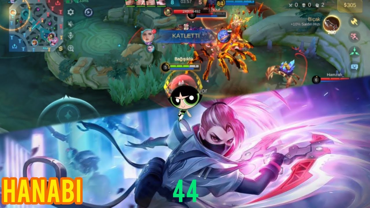 Busiçka - Hanabi Kasıyorum 44 / Mobile Legends 