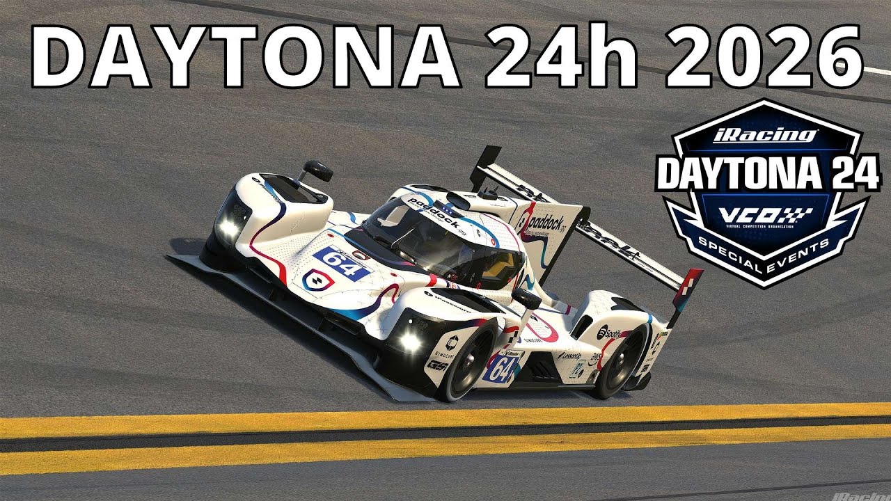 DAYTONA 24h - 2026 - PART 1 - with paddock.gg