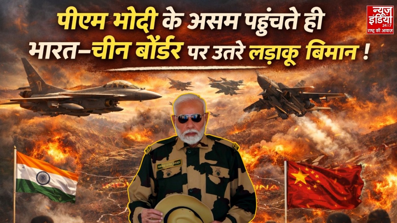 PM Modi on China Border: बॉर्डर पर मोदी...चीन--पाक में हड़कंप | Jinping | Shehbaz-Munir | World War