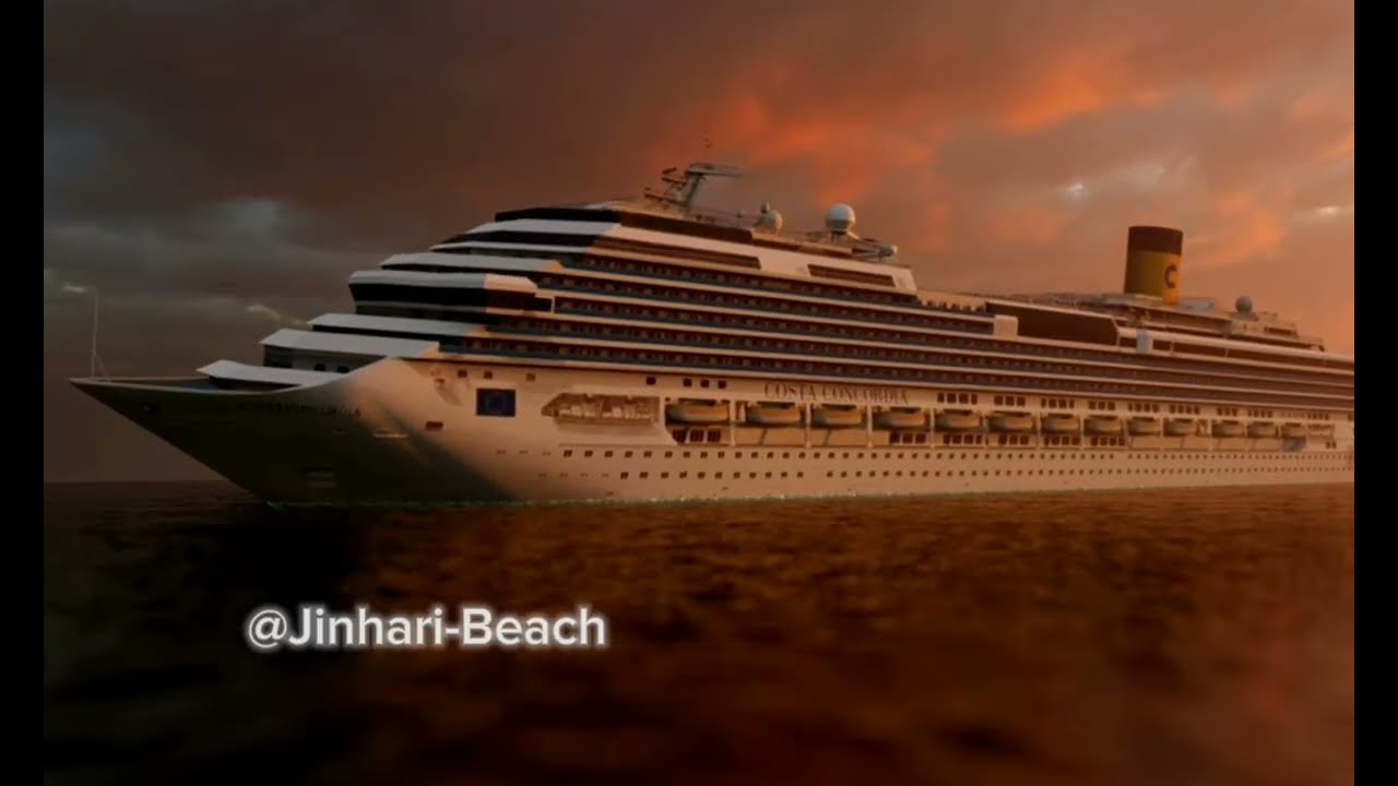 Costa Concordia - Sinking animation