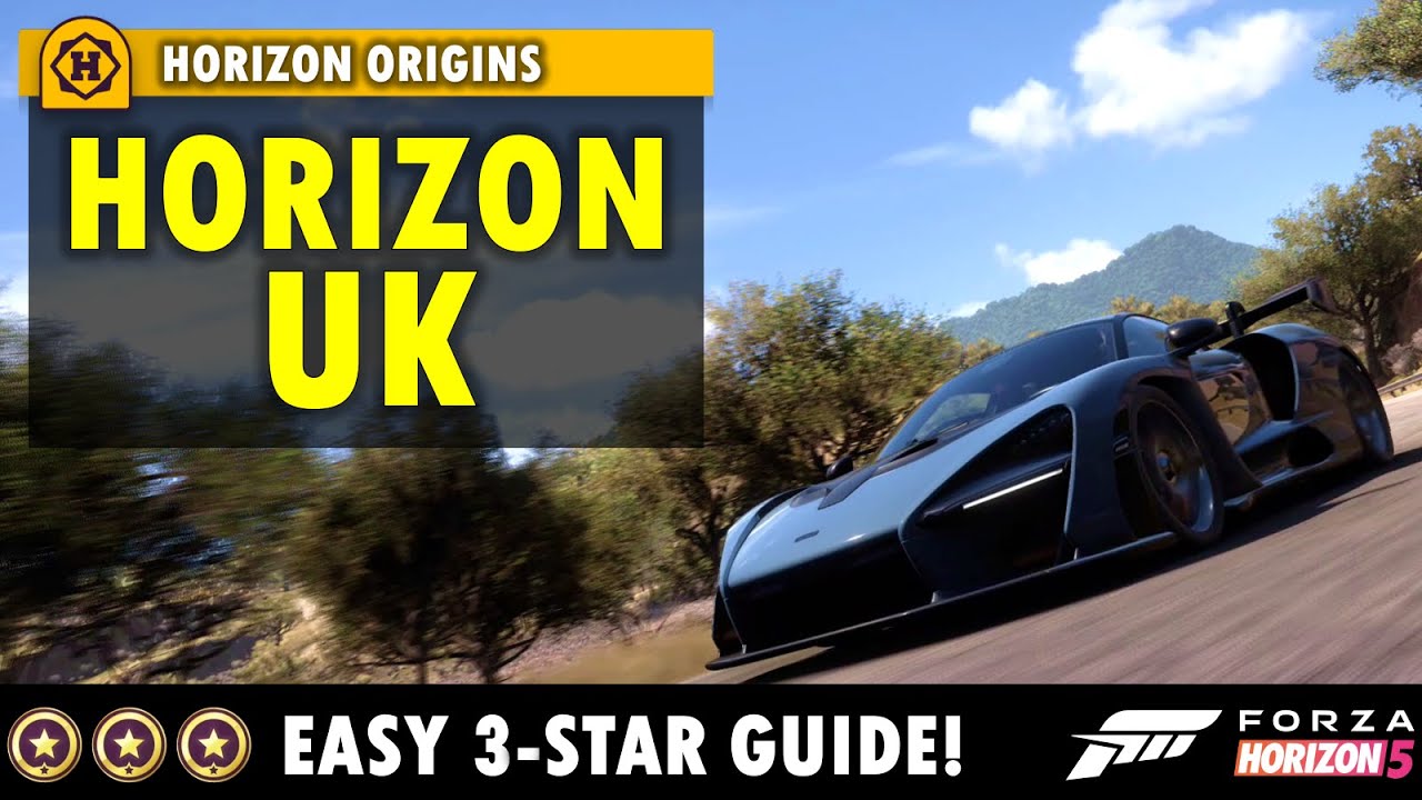 Как получить 3 звезды в Главе 5 FH5 Horizon Origins Story (Horizon UK)