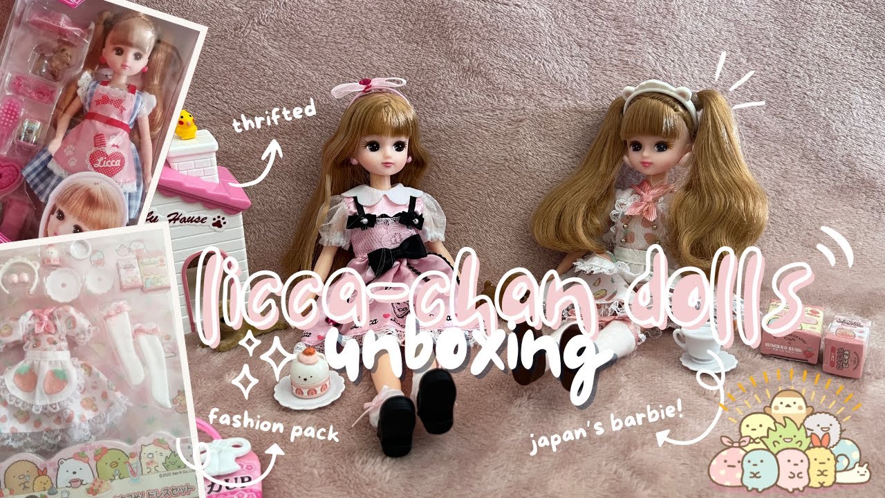 licca dolls unboxing 🎀 (asmr)