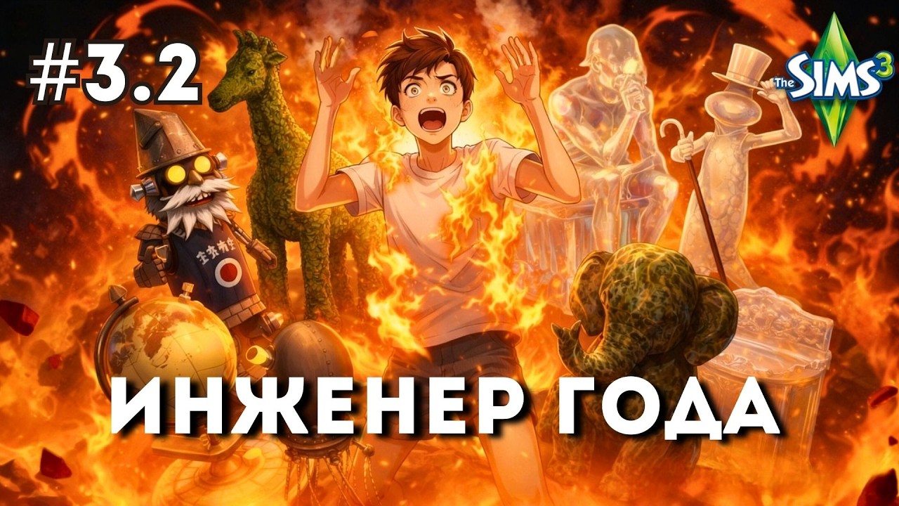 Изобретательство и скульптура в Sims 3