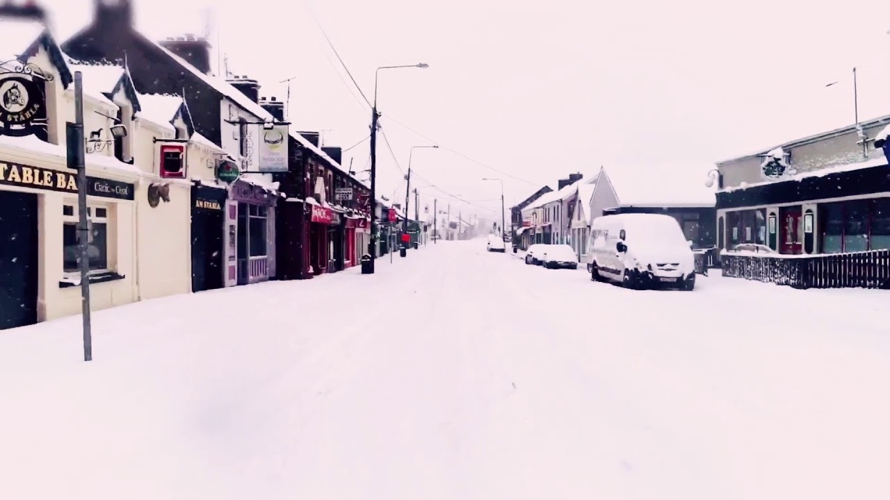 Storm Emma 2-3-18 carrigaline and crosshaven
