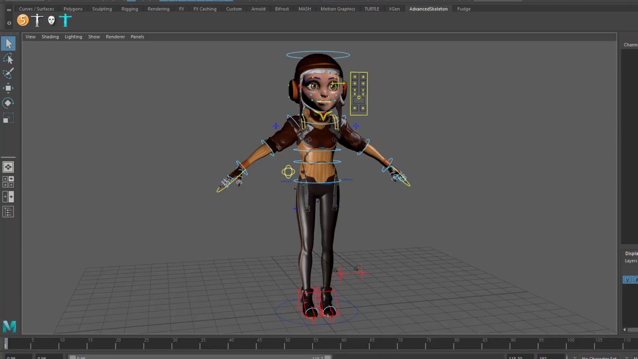 AdvancedSkeleton for animators