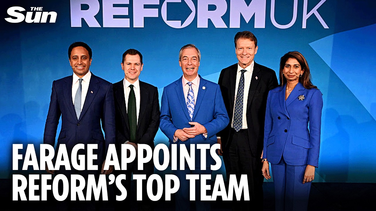 Nigel Farage unveils &lsquo;shadows cabinet&rsquo; and declares Reform &lsquo;true opposition&rsquo; to Labour Party