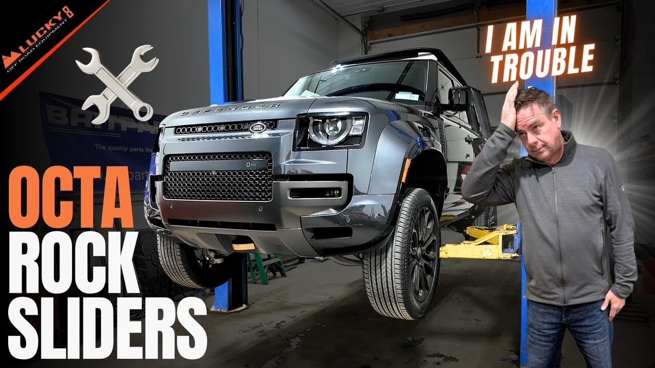 Defender OCTA Rock Slider Install | What Went Wrong | Lucky8
