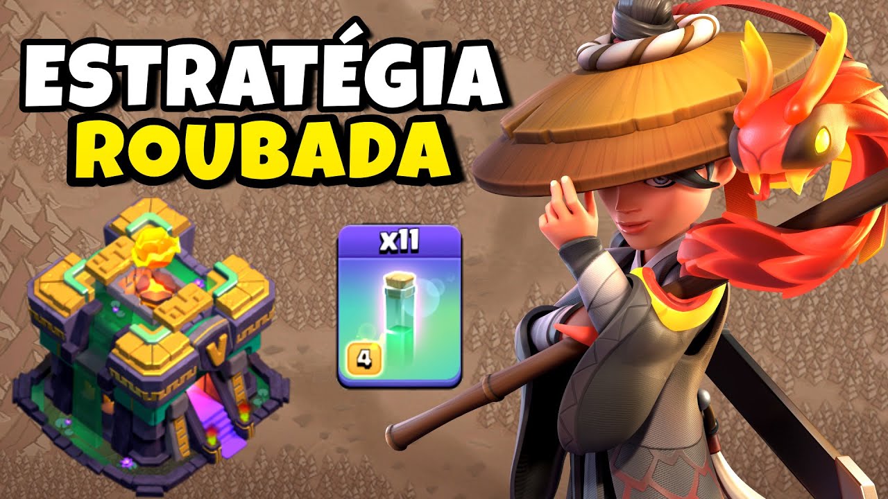 ESSE ATAQUE ESTÁ MUITO ABSURDO NO CV14 | Clash Of Clans