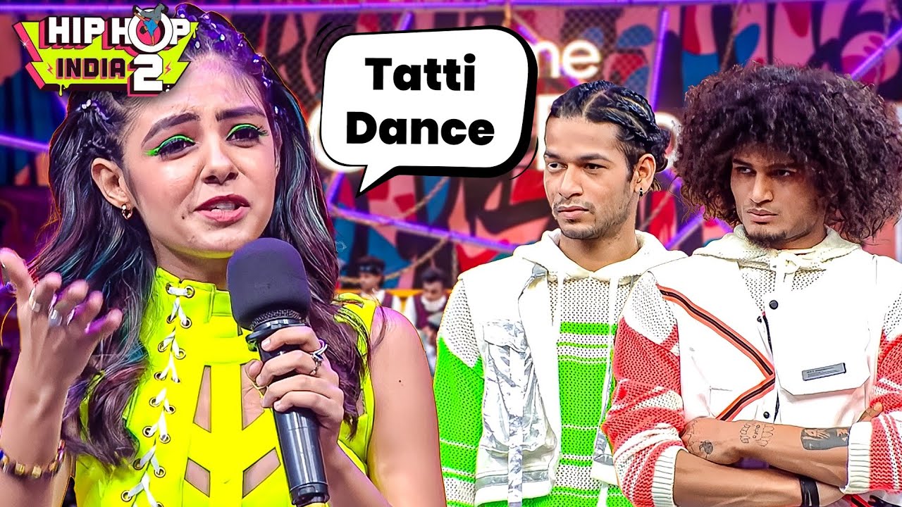 😂 Chitrakshi ne Aman Kunal ke Dance ko Bola “Tatti Dance” 💥🔥 | Hip Hop India S2 