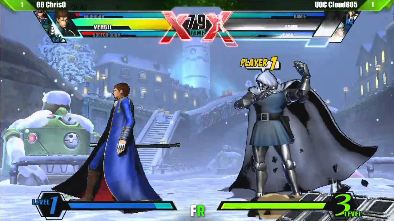 UMvC3 GG NYCHRISG VS UGC CLOUD805 - FR17