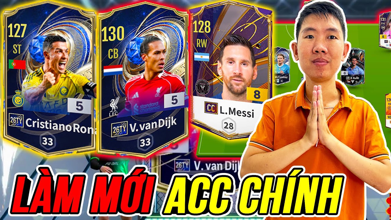 THÀNH HOÀ Chơi Lớn Làm Mới ACC Chính 10 Triệu Tỷ BP Build Team Quốc Dân có 26TOTY xịn | FC Online