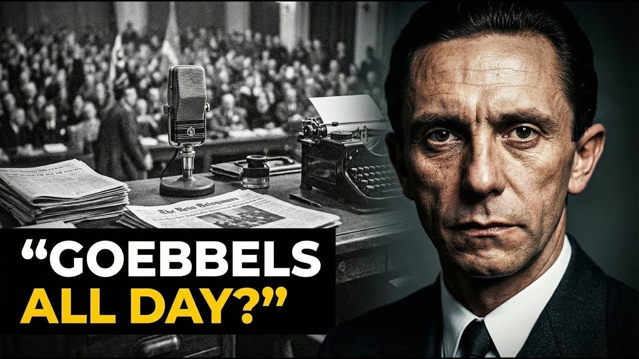 What Did Joseph Goebbels Actually Do All Day?