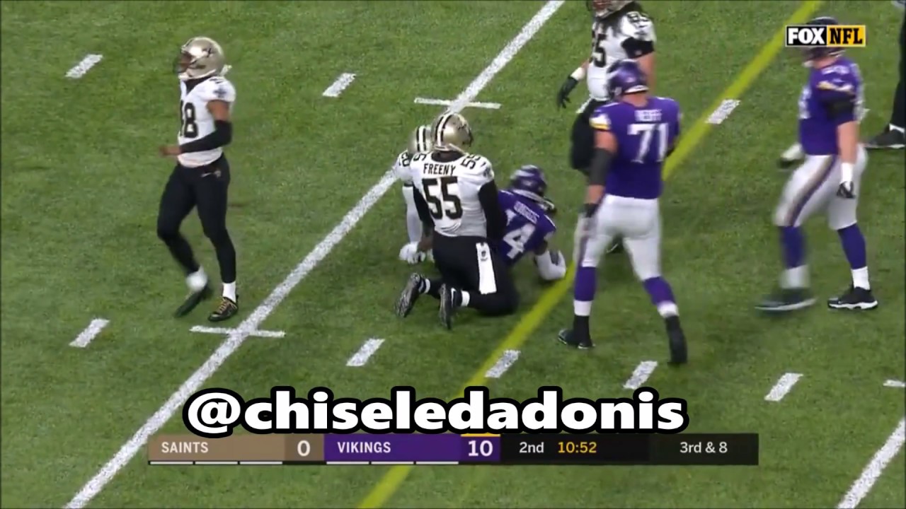 NFL Divisional Round Weekend Playoffs Game Highlight Commentary (Vikings vs Saints)