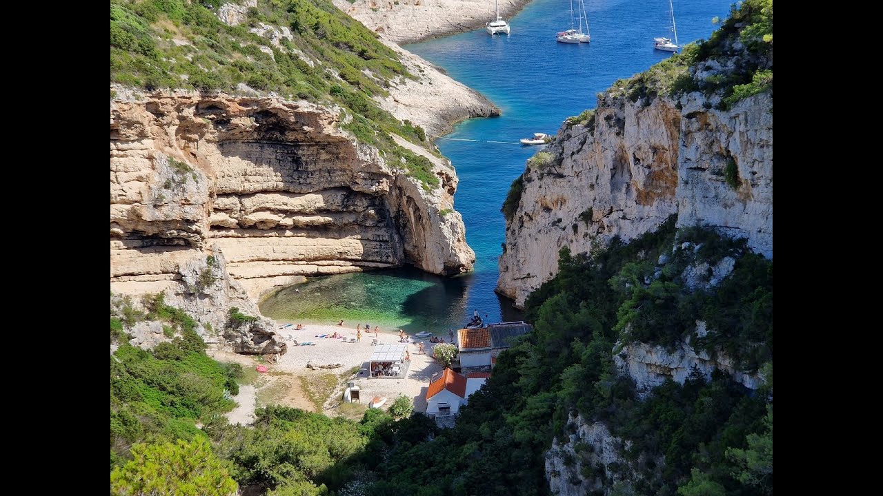 Komiža on the island of Vis and a trip to the Blue Cave with Ames Trips July 2023