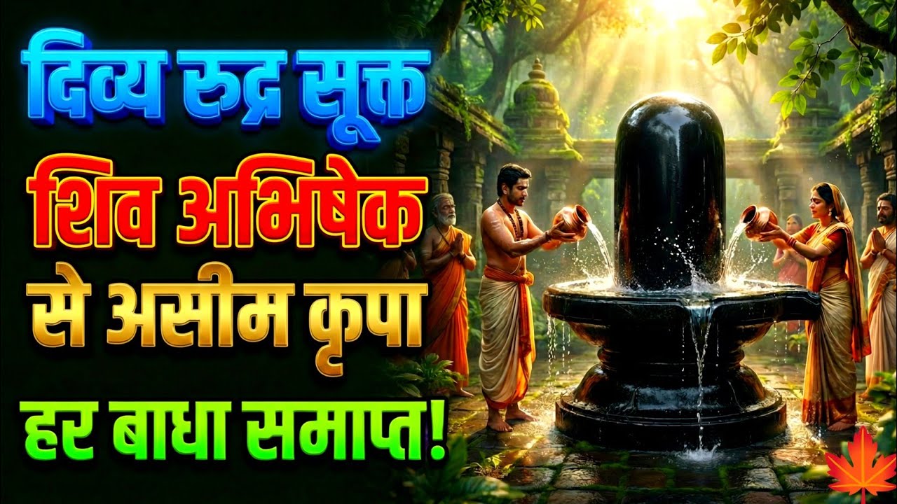 श्री रुद्र सूक्त से करे शिव अभिषेक | असीम कृपा प्राप्ति | सर्व बाधा हरण कष्ट संकट निवारण 