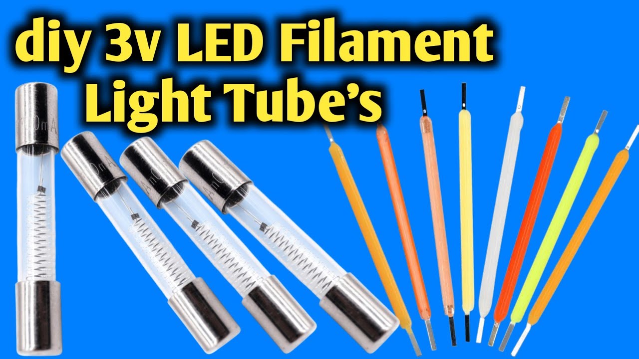 filament led light | diy filament led light | led filament tube | led filament