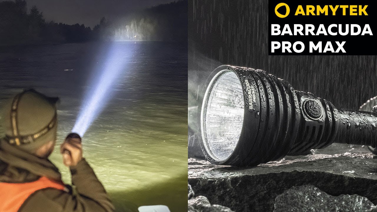 НОВЫЙ Armytek Barracuda Pro Max -Полный Обзор, Испытание, Мнение Интересные обновления
