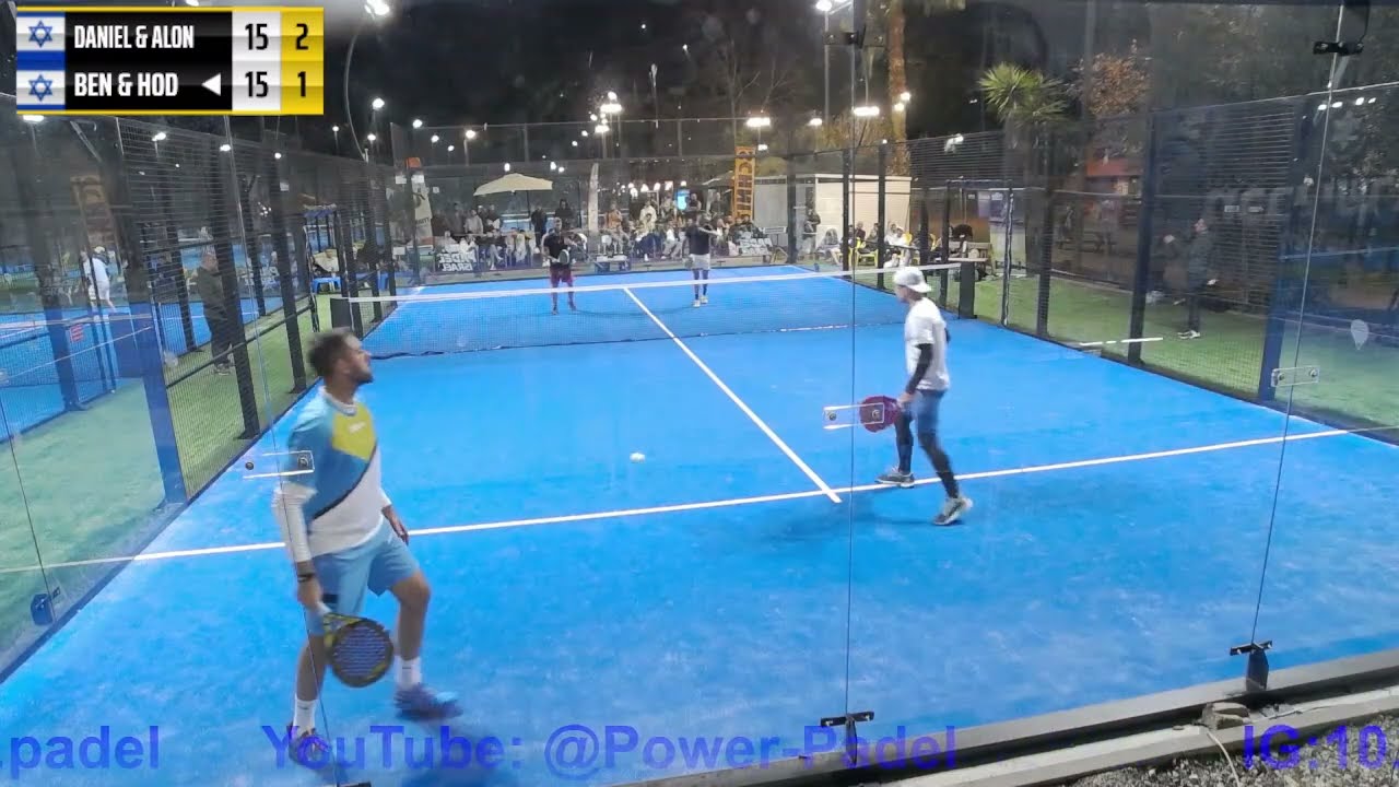 גמר אליפות ישראל הראשונה בפדאל 2024 IG:@10.padel רמה A