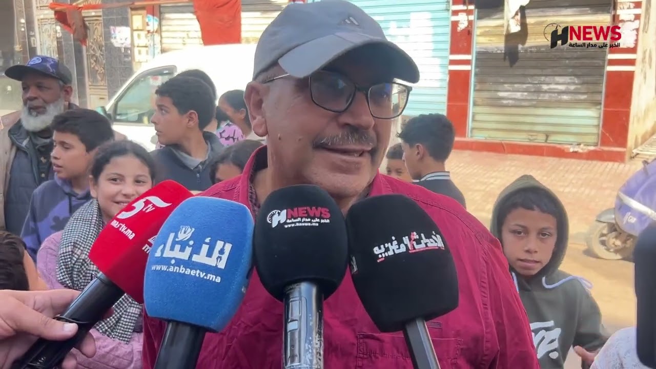 حانوت ديال المواد الغذائية بالحي الحسني شدات فيه العافية والجيران طفاو الحريق  وماتو جوج دراري