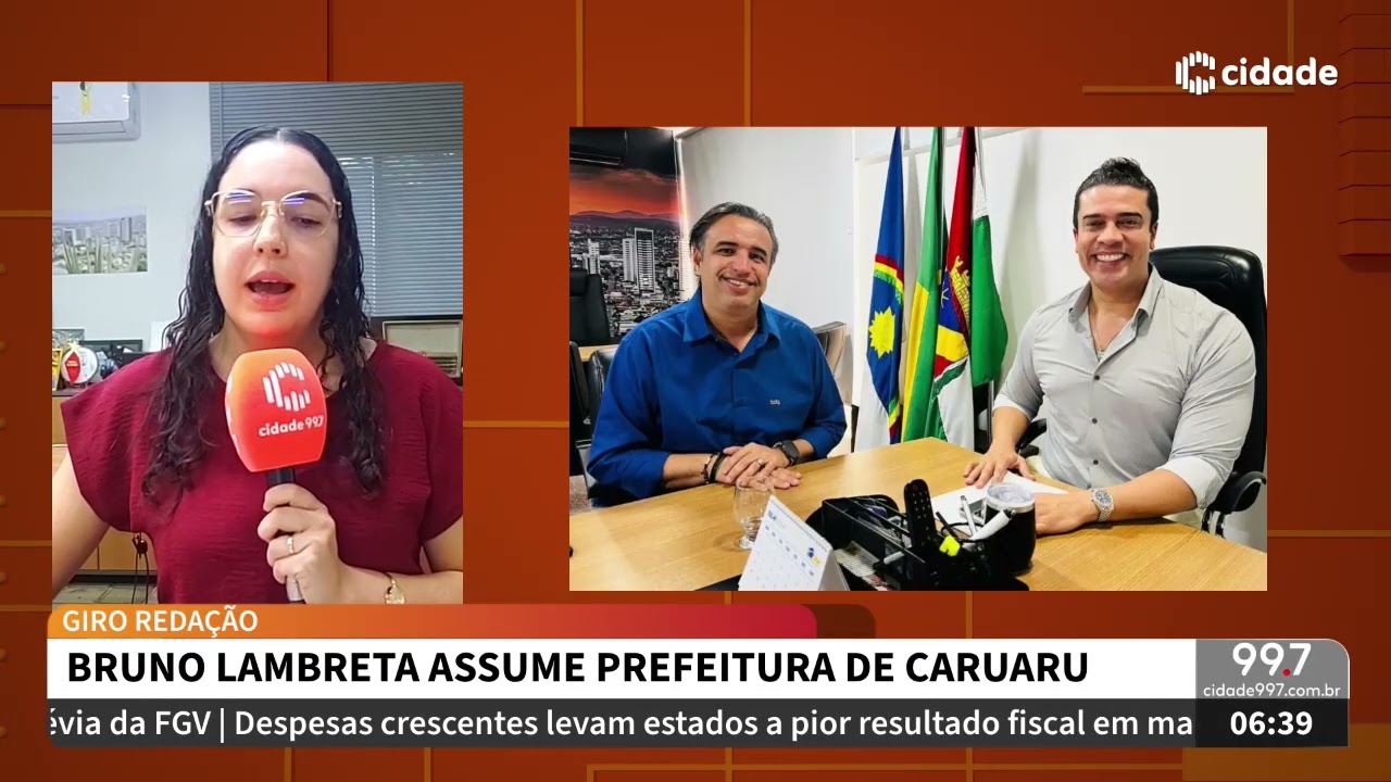 Manhã Cidade - 21.02.26 - Bruno Lambreta assume Prefeitura de Caruaru