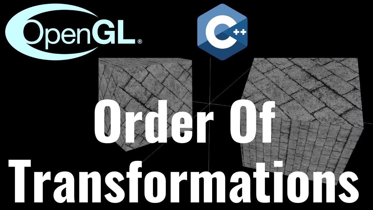 Understanding the Order of Transformations in 3D Graphics