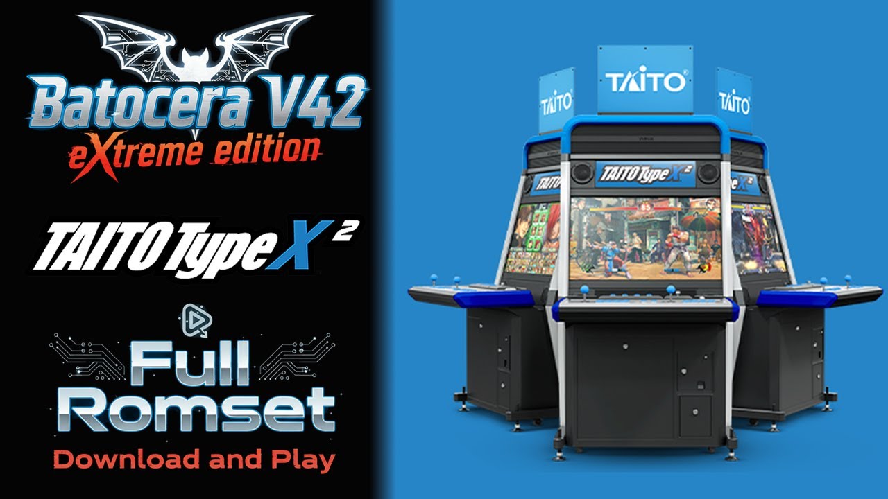 Batocera eXtreme: Taito TypeX2 Full Romset Download & Gameplay Showcase