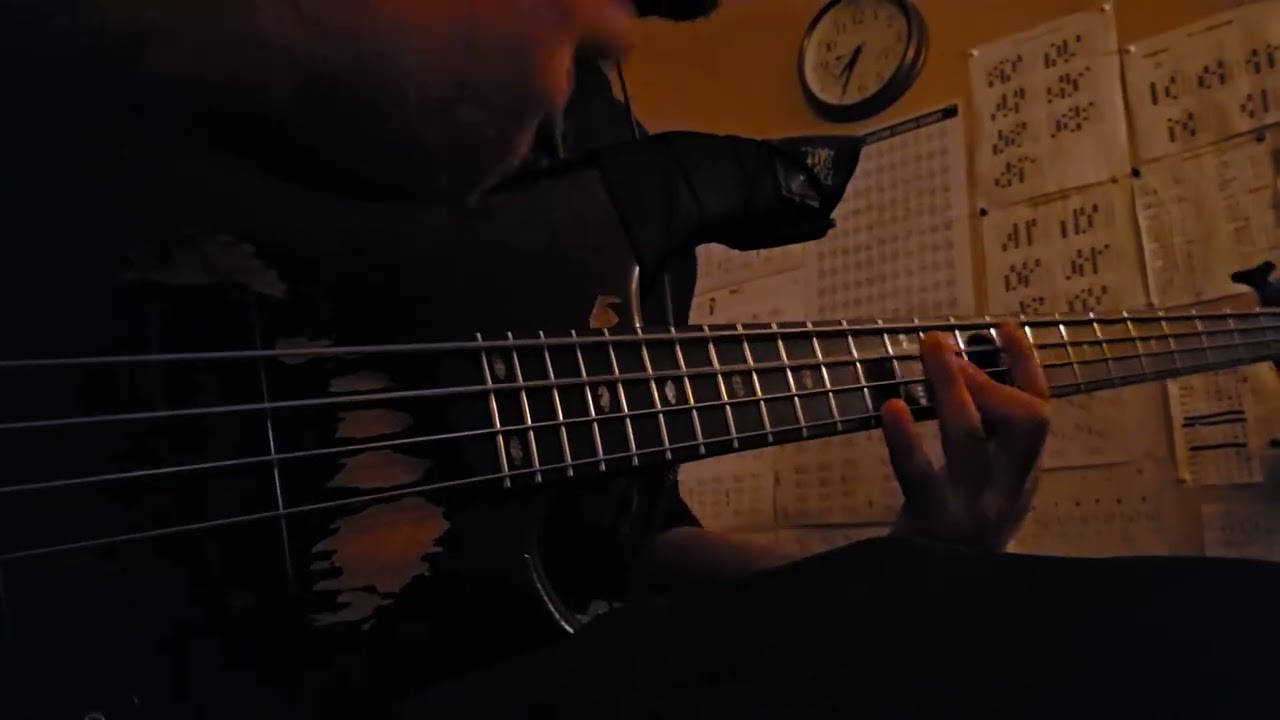 probably written this before 🤷‍♂️ #bassplayer #strumming 