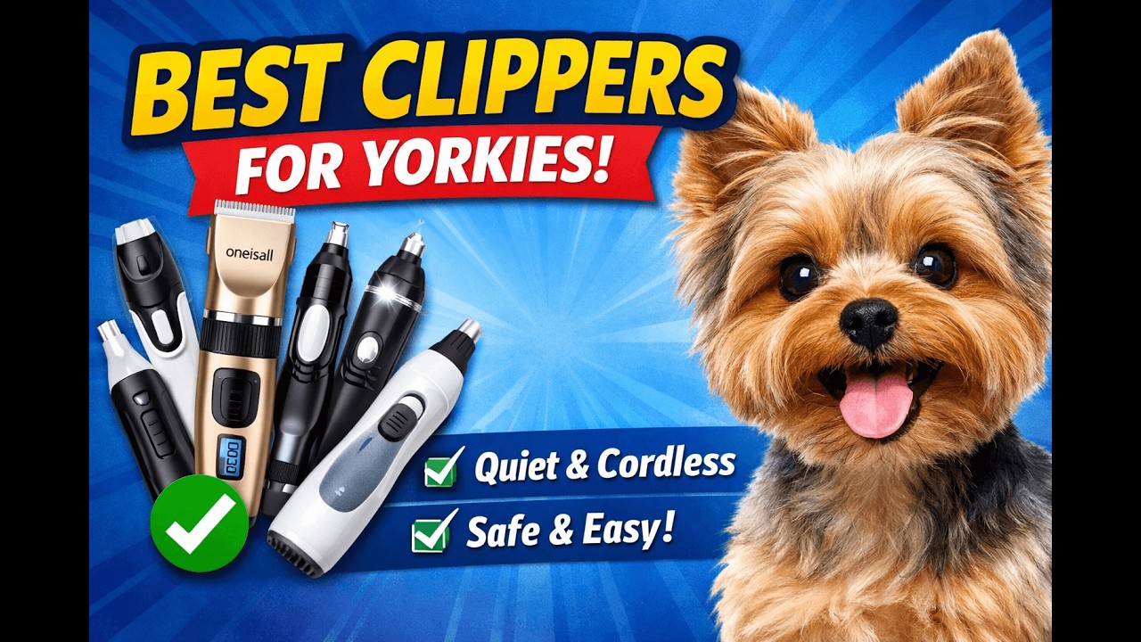 Best Clippers for Yorkies In 2026 | Petgadgetpro.com
