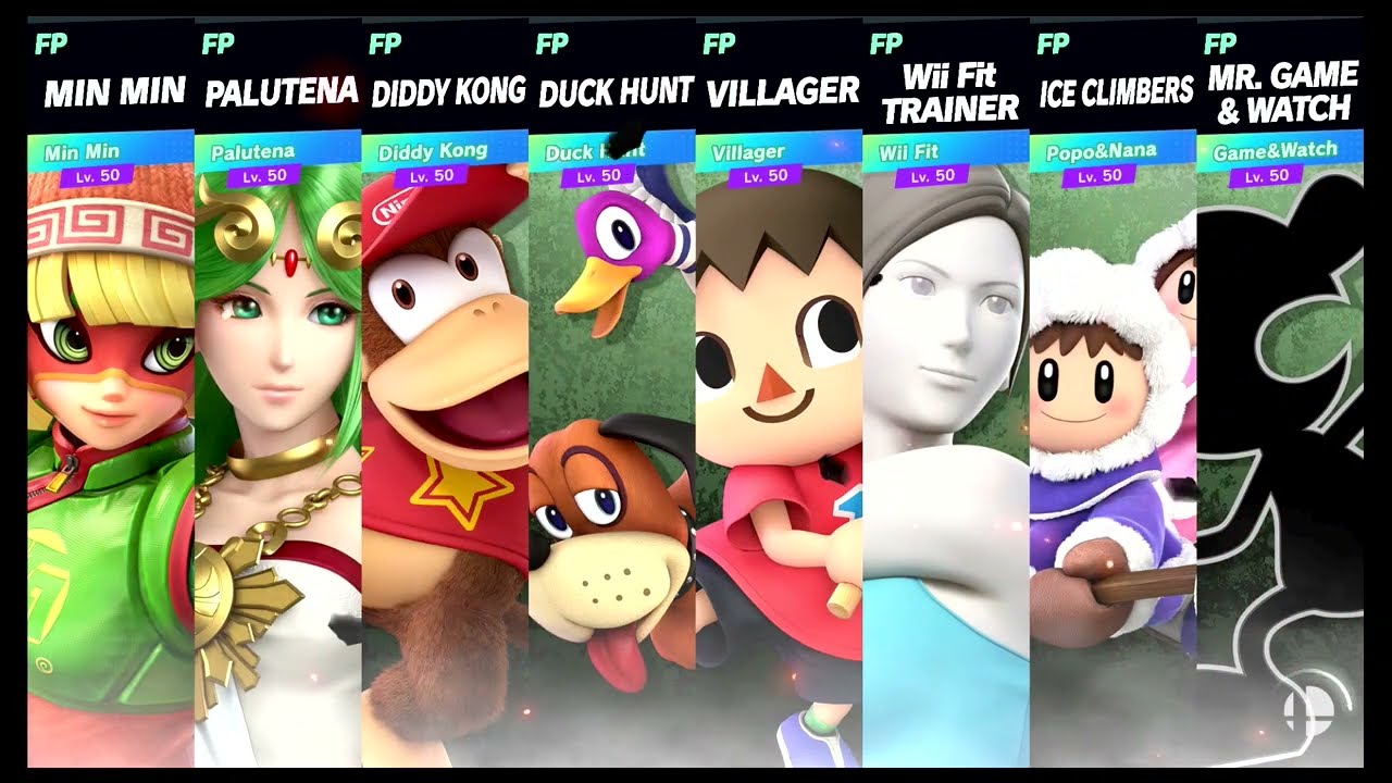 Super Smash Bros Ultimate Amiibo Fights – Request #23089 Battle at Palutena's Temple