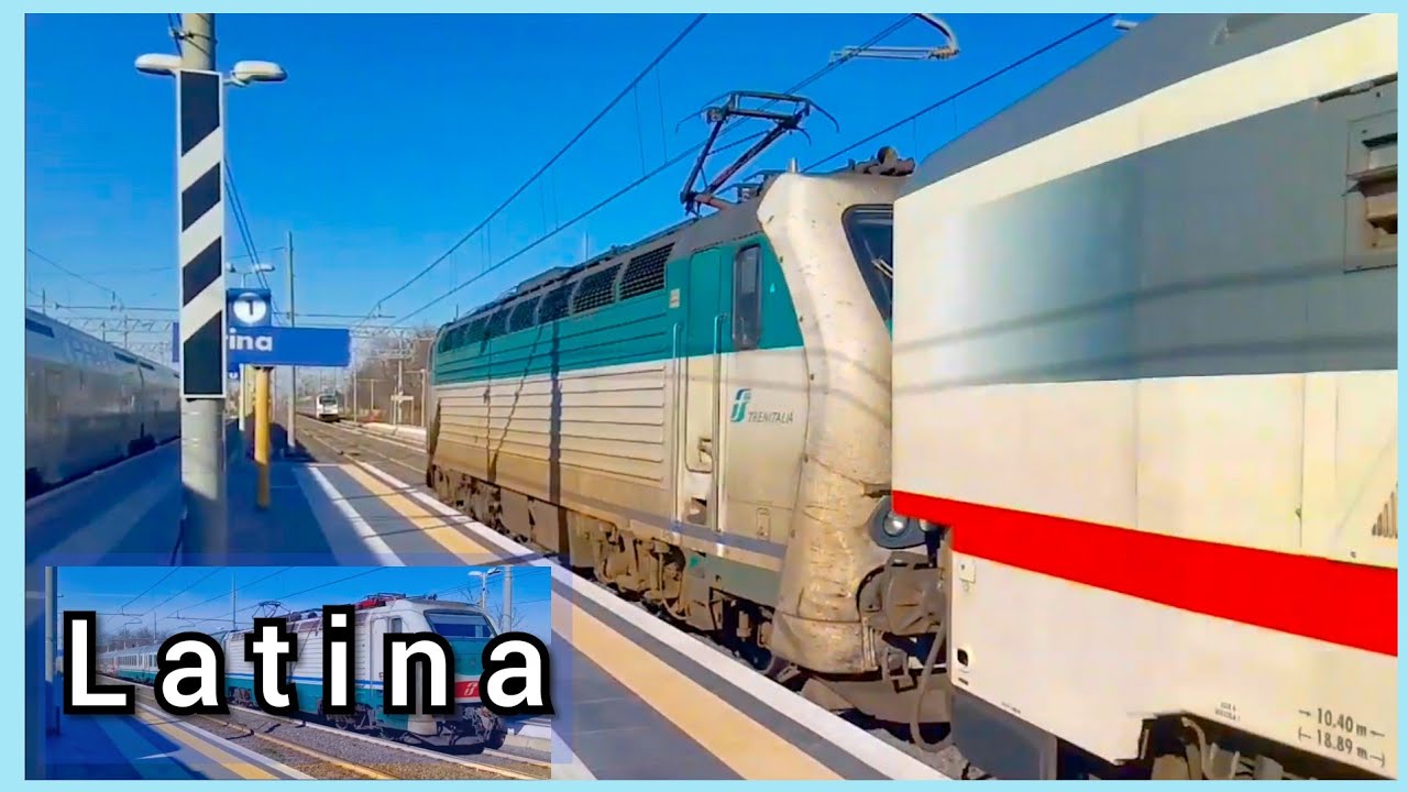 Treni in transito nella stazione di Latina, più invio...