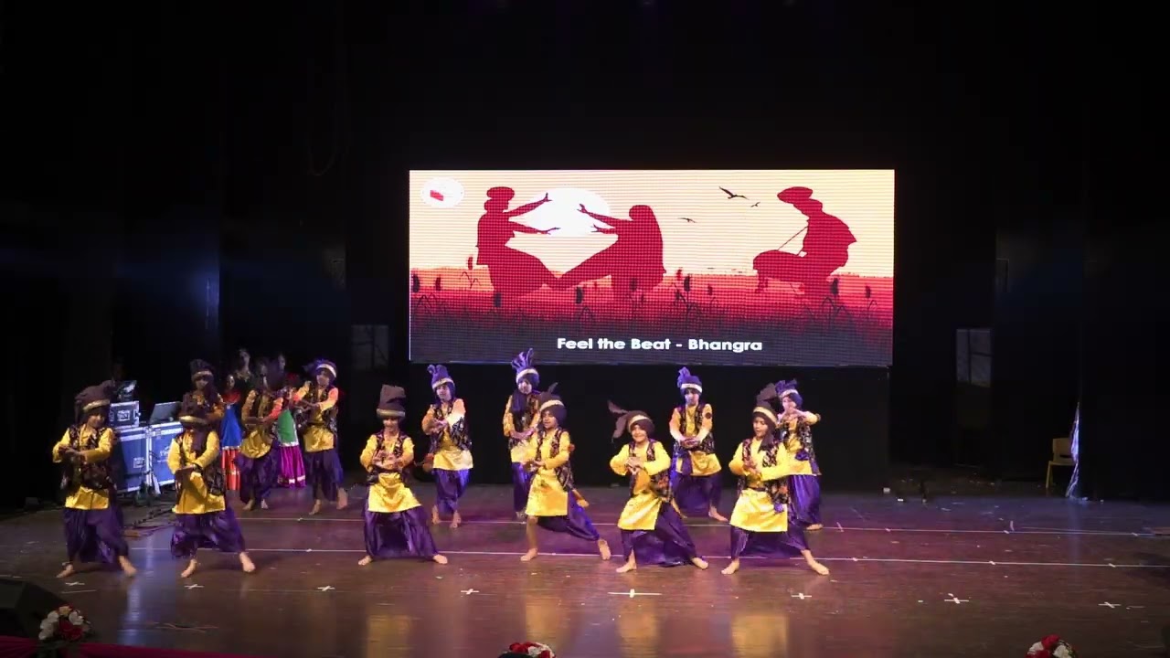 Feel the beat Bhangra - Annual day 2026 the lexicon school