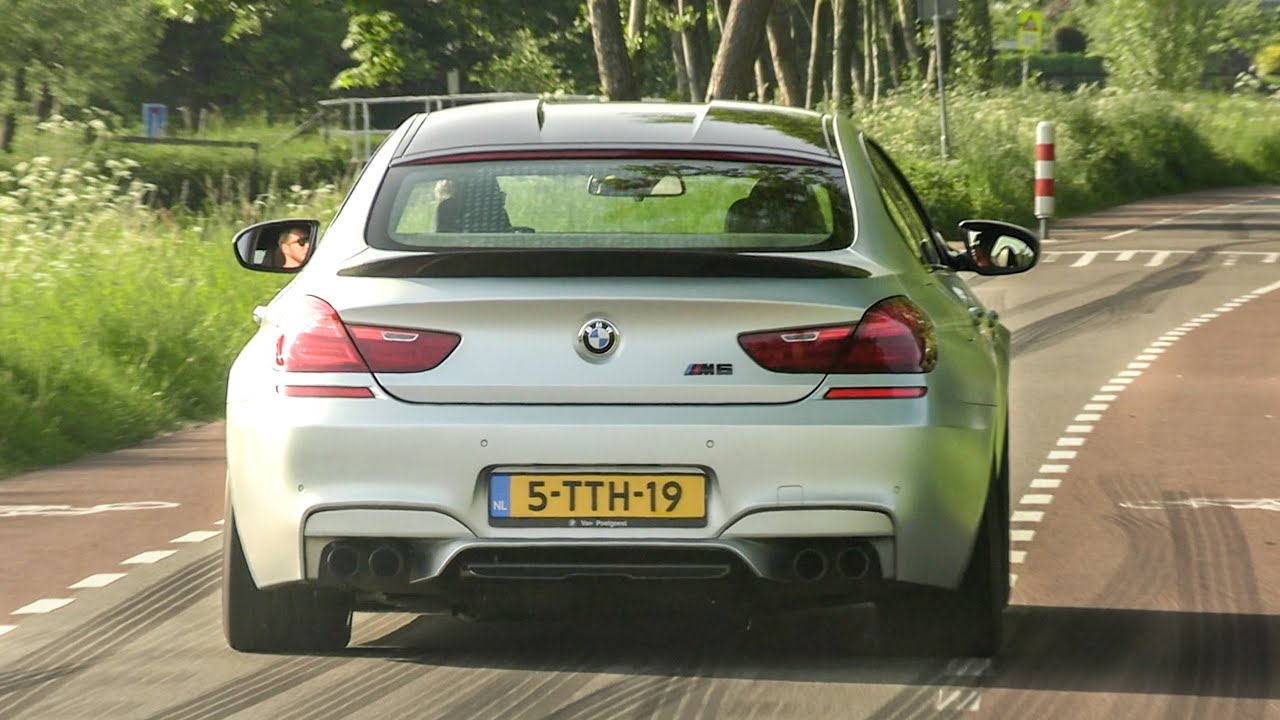 BMW M6 Gran Coupe - Loud Accelerating SOUNDS!