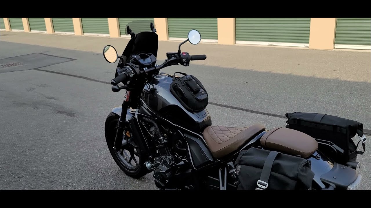 Rebel 1100 saddlebags (alternative) SW-MOTECH, Givi.