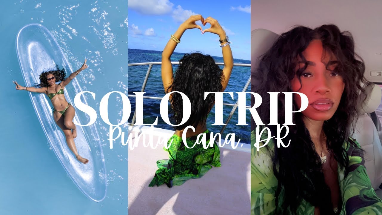 Solo Birthday in Punta Cana | Clear Kayak Photoshoot + Hip-Hop Boat Party
