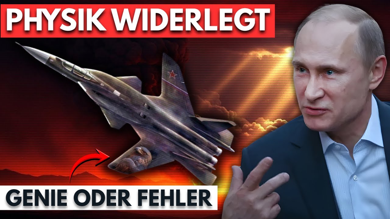 FLÜGEL FALSCH HERUM? Su-47 Berkut - Warum Russlands Jäger Rückwärts Fliegt!