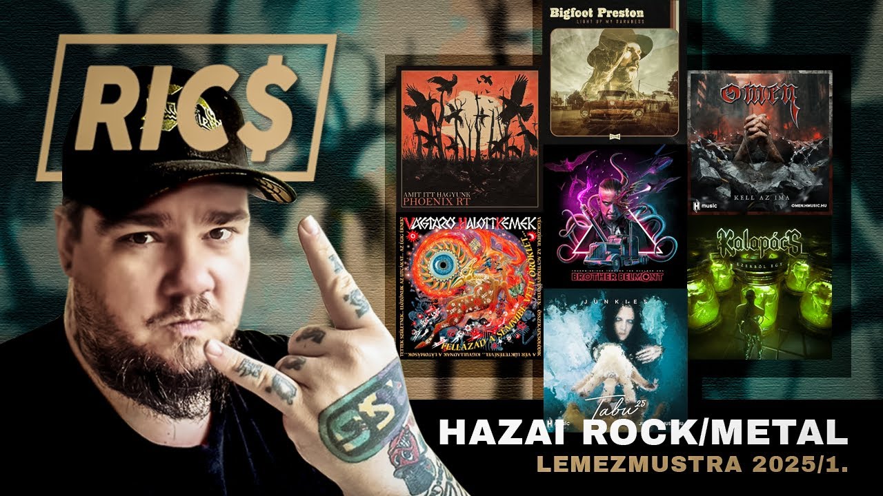 Hazai rock/metal lemezmustra - 2025/1.