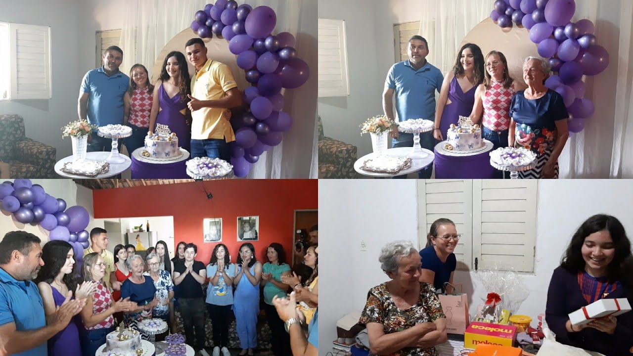 ANIVERSÁRIO DA MINHA FILHA EDUARDA +ABRINDO OS PRESENTES.