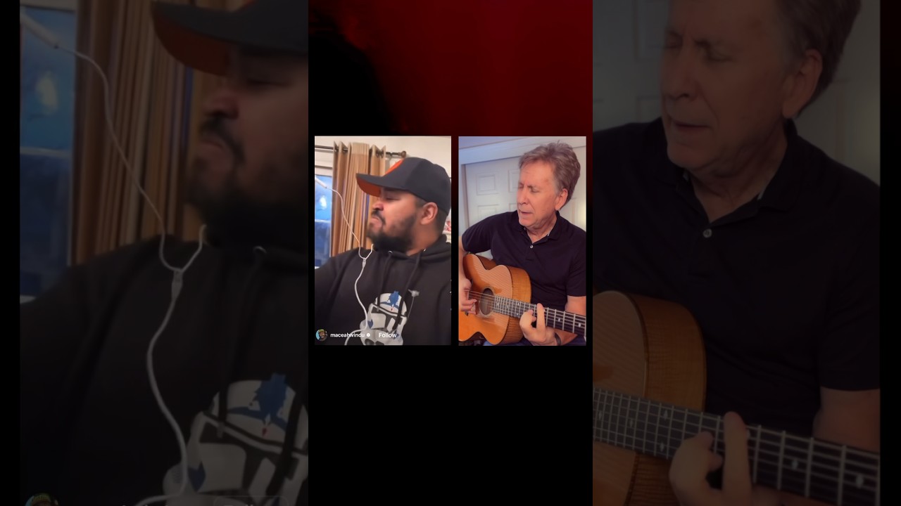 &ldquo;Two Of Us&rdquo; remix with Joshua Johnson #shorts #duet #fingerstyle #acousticguitar #lifeismusic